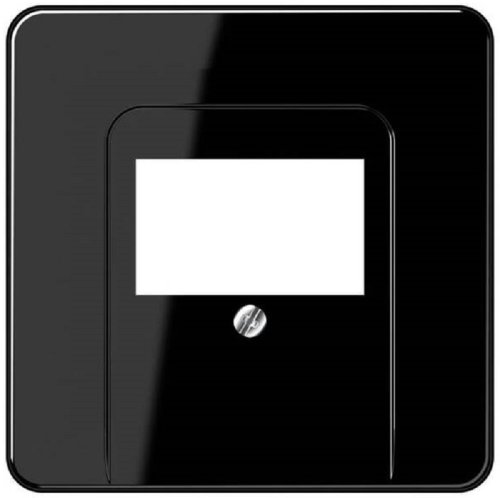 Лицевая панель Jung CD500 для 2-м. розетки USB/аудио черный картинка